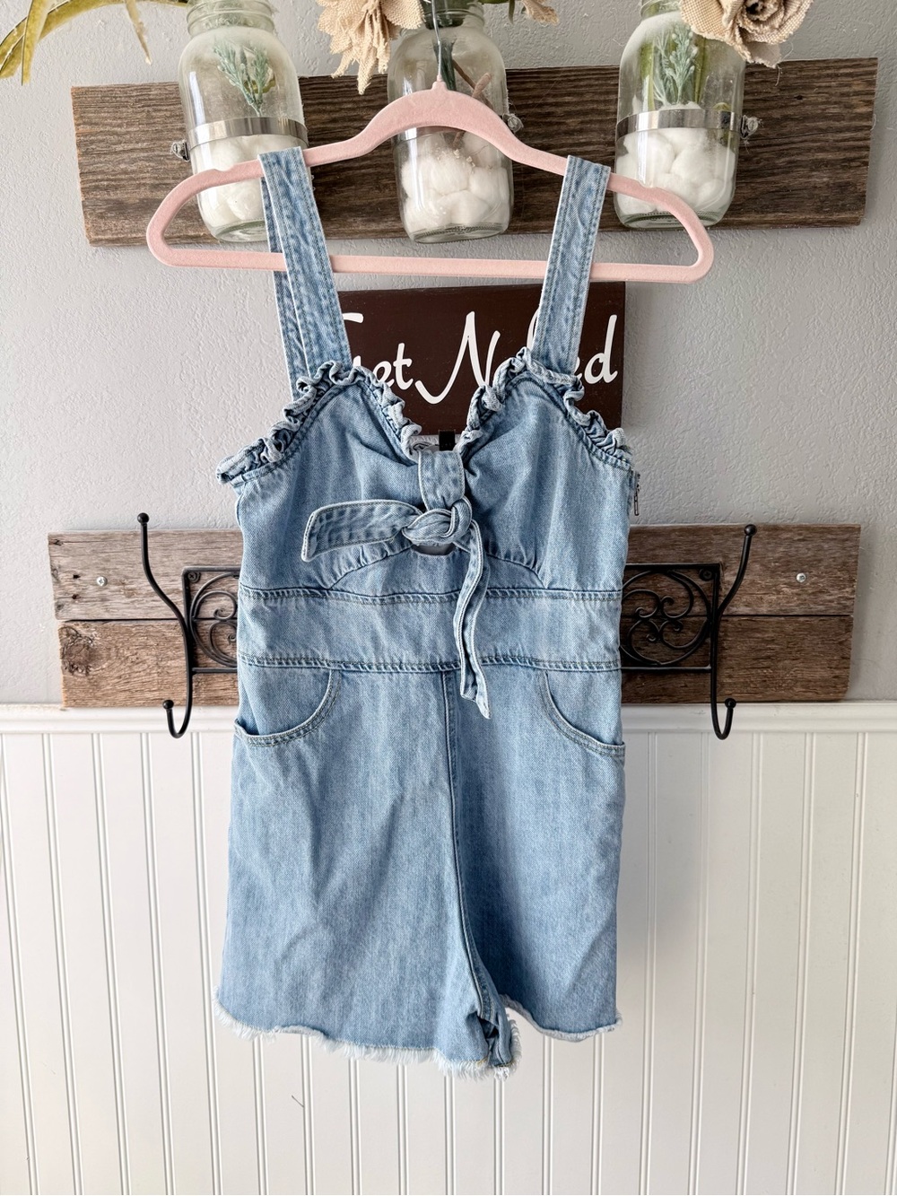 Blue Blush Romper